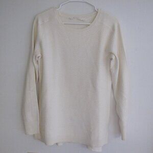 NWOT Athleta Merino Wool Honeycomb Sweater - Dolman Sleeve Long Sleeve Top